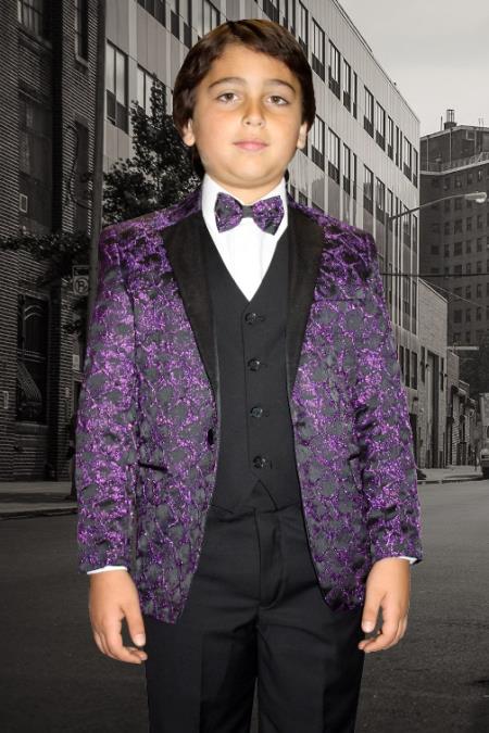 Statement Suits Purple