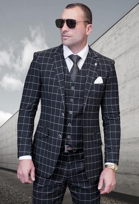 Statement Suits Black