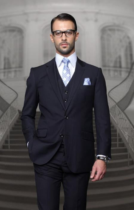 Statement Suits Navy