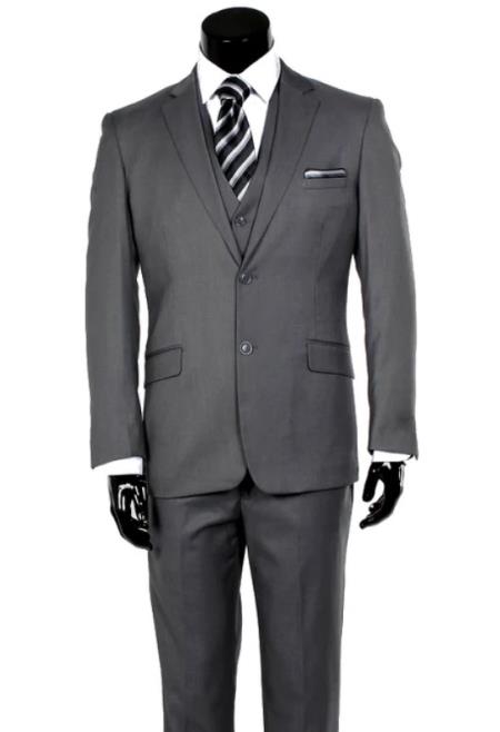 Retro Paris Suits - Retro Paris - Retro Mens Gray Suits