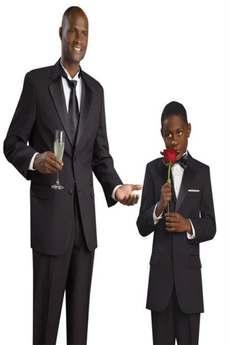 Tuxedo for Teenager Boy - Black Boys Tuxedo