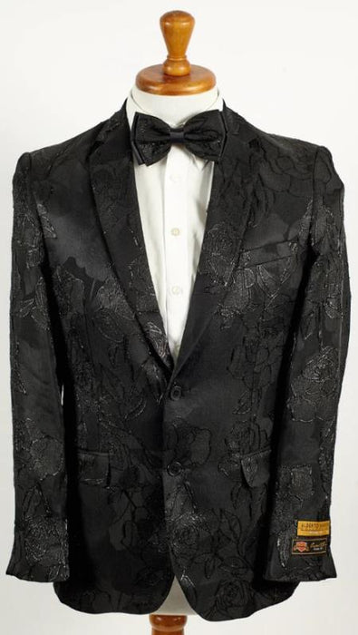 Big and Tall Mens Tuxedos Jacket - Big and Tall Dinner Jacket Bowtie Included - For Big Guys