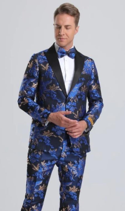 Big and Tall Mens Tuxedos Jacket - Big and Tall Dinner Jacket Bowtie Included - For Big Guys