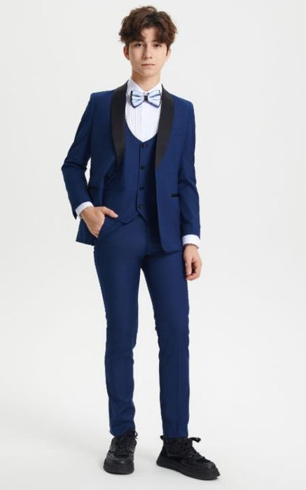 Boys Tuxedo - Indigo Kids Suit